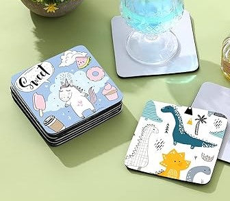 Premium square coaster