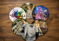 Round coasters