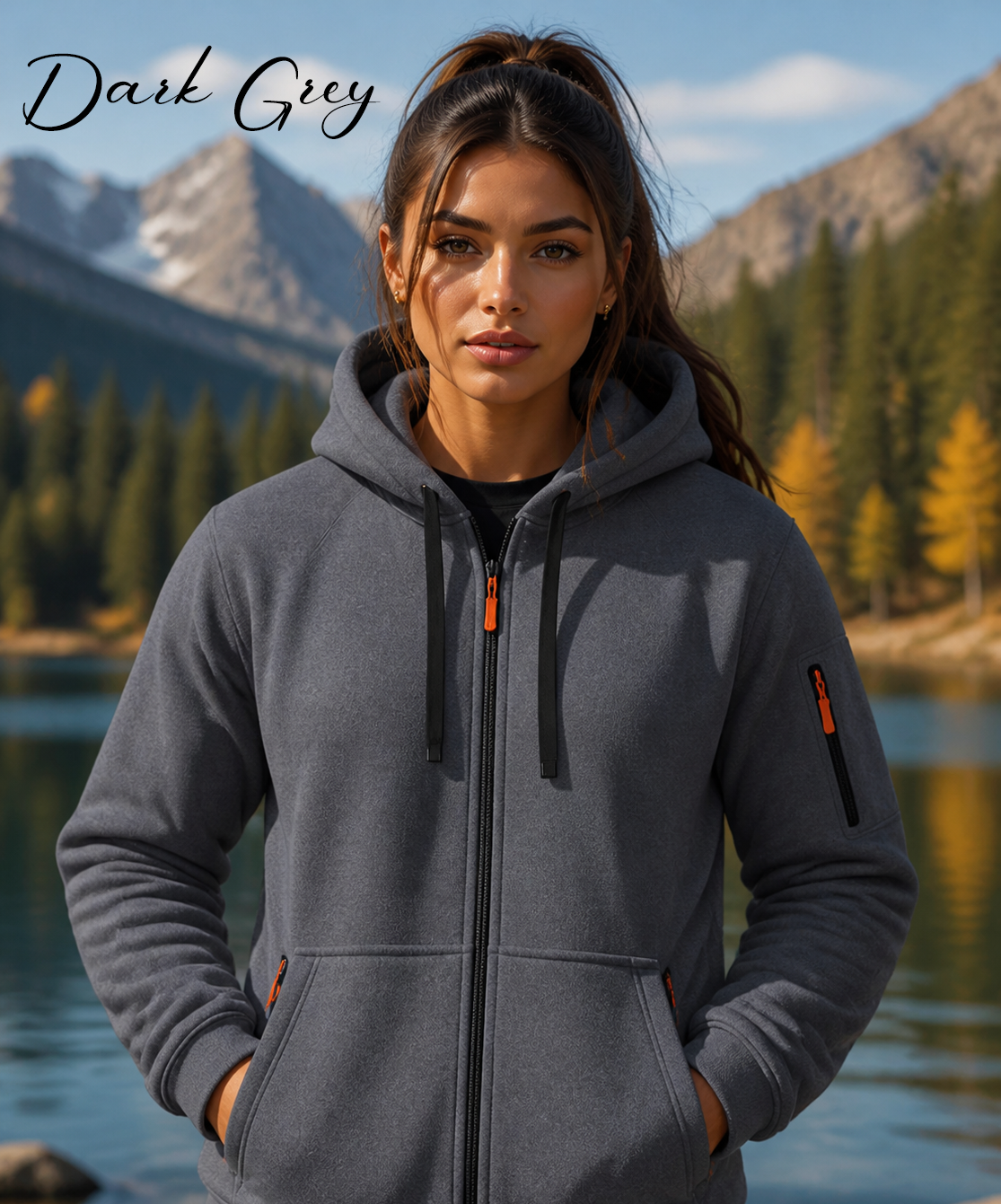 Zip up hoodie