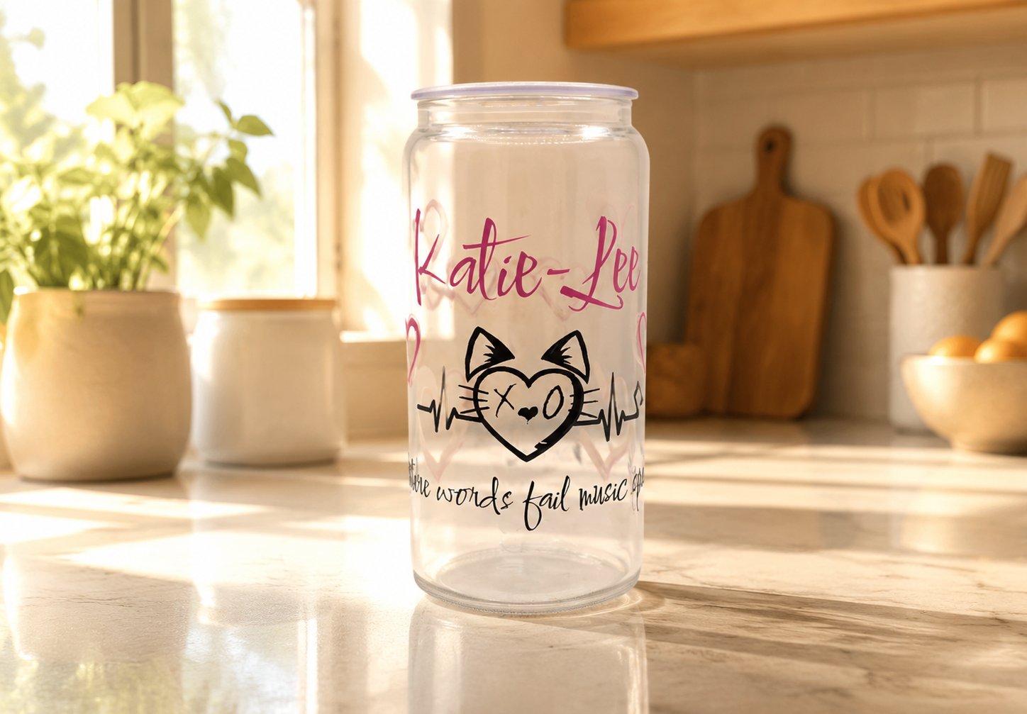 KATIE-LEE glass tumblers