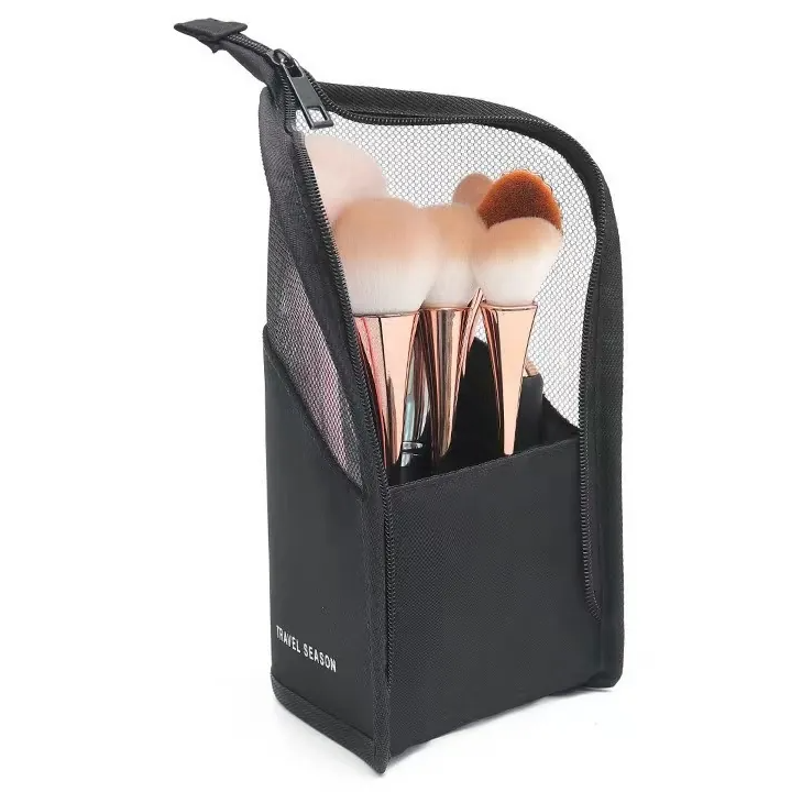 Makeup brush bag
