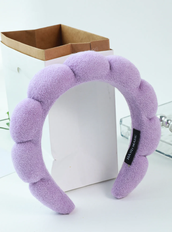 Women plush cloud sponge headband