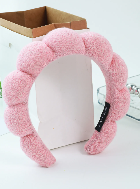 Women plush cloud sponge headband
