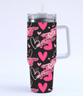 Large tumbler with handle