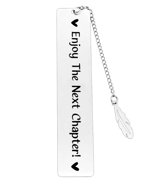 Engraved bookmarks