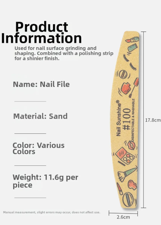 Nail file set