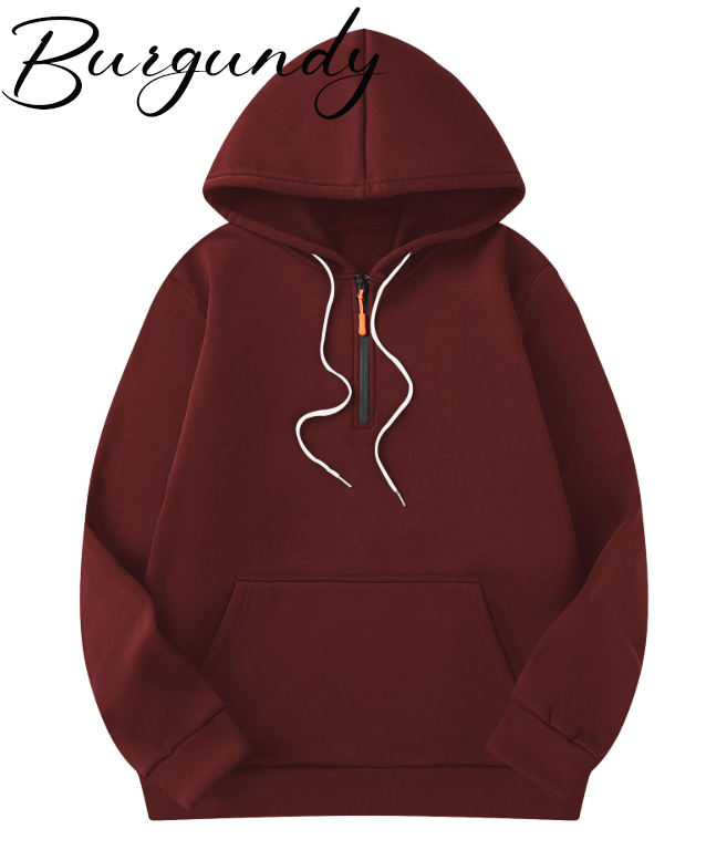 Quarter zip hoodie