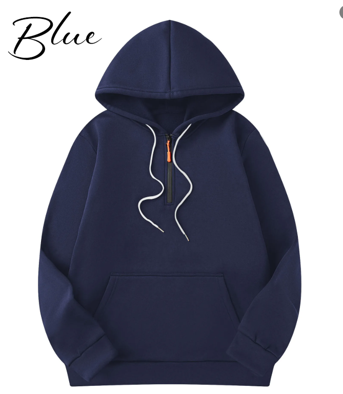 Quarter zip hoodie